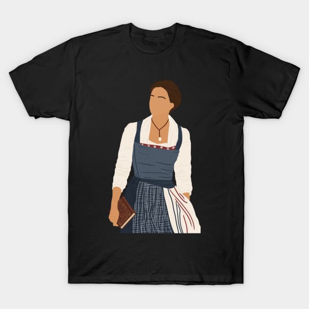 Belle! Sticker T-Shirt by haleynicole11